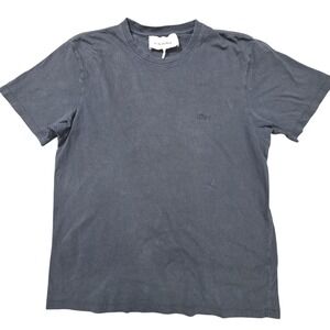 Frame Shirt Mens Large‎ Navy Blue FRM Embroidered Cotton Tee Casual Normcore Top